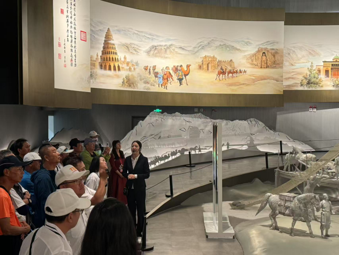 的商户交流, 队员们不仅