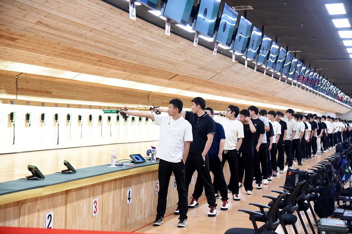 总局射击射, 练比赛基地, 期待在南宁 总局射击射, 练比赛基地, 期待在南宁