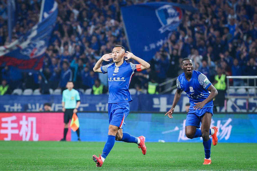 嗓门喊话, 对球员而言, 主场上海体